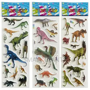 1 Sheet Little Dinosaurs 3D Stickers