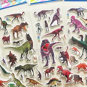 1 Sheet Little Dinosaurs 3D Stickers
