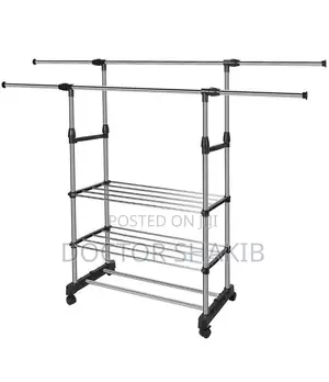 Maple Leaf Garment Rack With Wheels