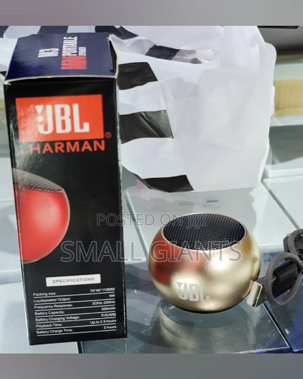 JBL M3 Mini Portable Speaker