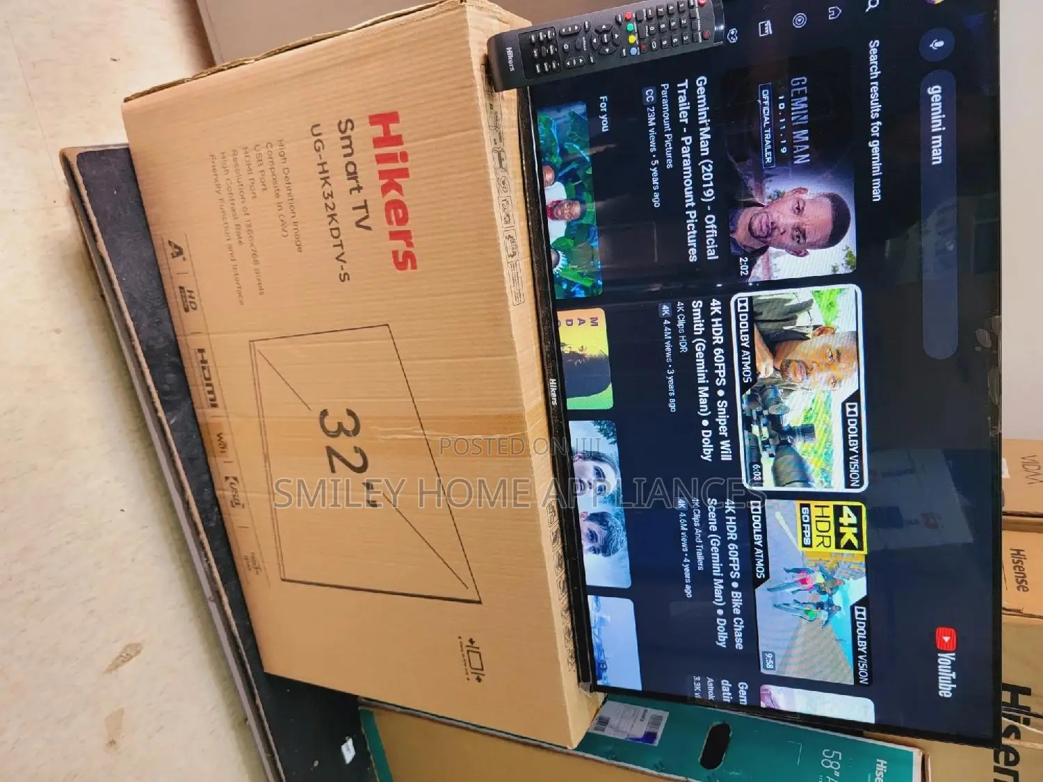 New Discounted Hikers 32inches Smart Tv