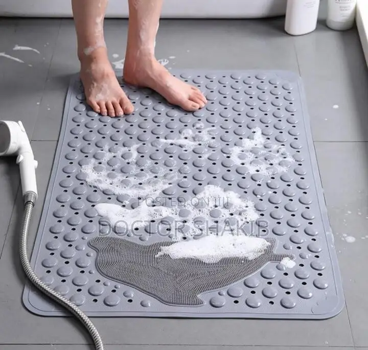 Dolphin Foot Bathroom PVC Anti Slip Mat