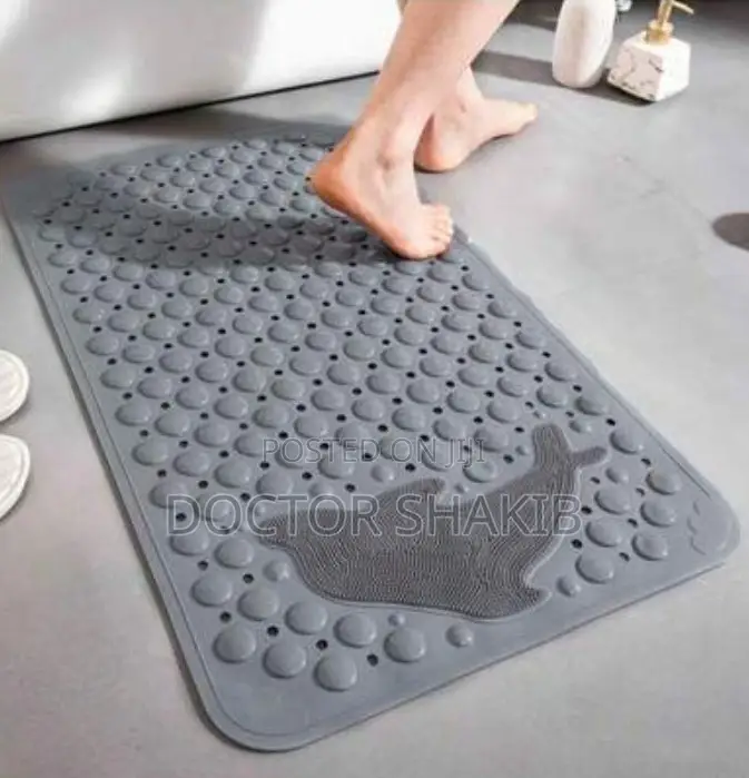 Dolphin Foot Bathroom PVC Anti Slip Mat