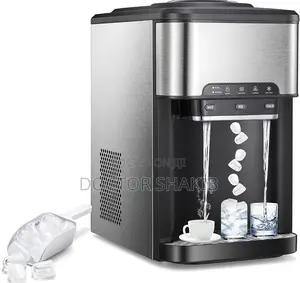 Countertop Ice Cubes Maker Machine - Black