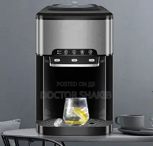 Countertop Ice Cubes Maker Machine - Black