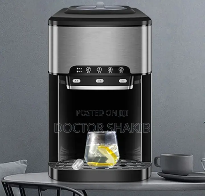 Countertop Ice Cubes Maker Machine - Black