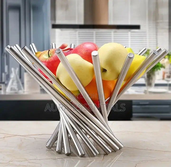 Fashion Creative Basket Steel Plate Fruit