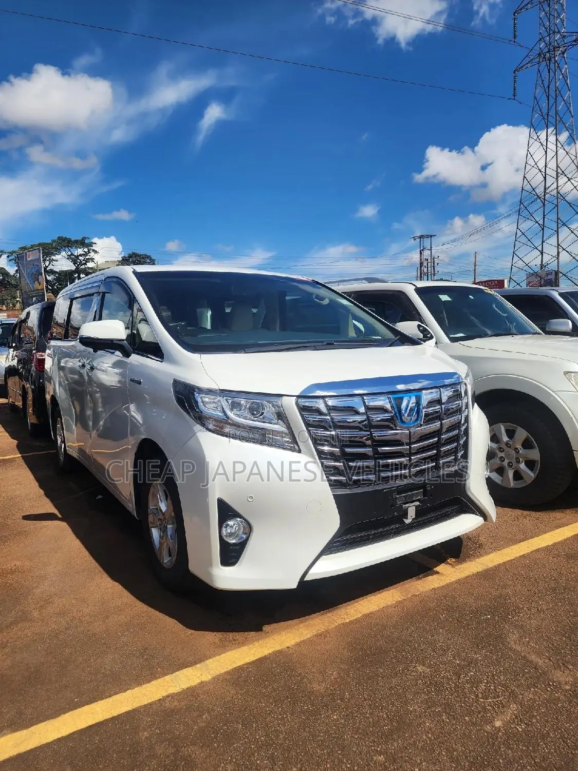 Toyota Alphard 2017 White