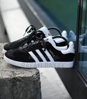 Original Men’S Black Adidas Gazelle Sneakers