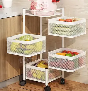 Rotating Multi-Layer Vegetable Rack