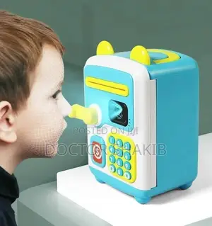 Kids New Lastest Simulated Face Recognition Money Bank