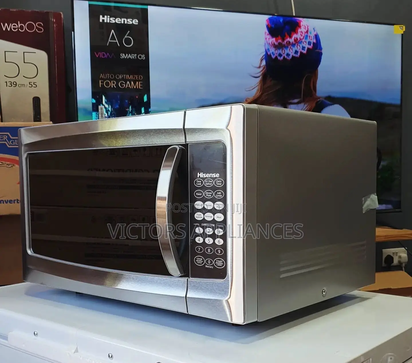 Hisense 42L Digital Microwave Oven With Grill