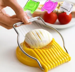 Household Multicolor Egg Slicer/ Cutter