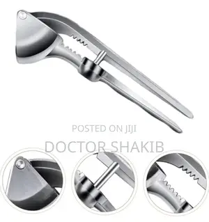 3 in 1 Stainless Steel Garlic Press/ Grinder