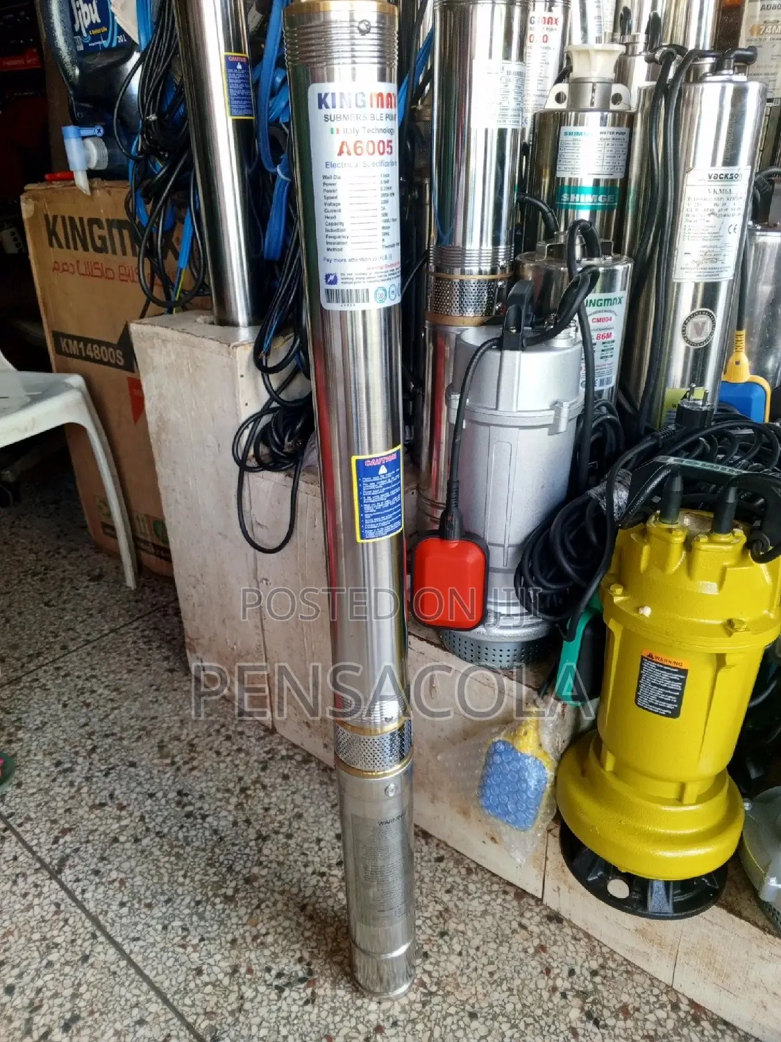 Slim Kingmax Water Pump 50m