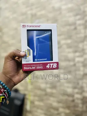 4 TB Transcend. External