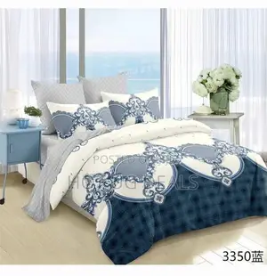 4 Pieces Duvets 5*6 ✓2 Pillowcases ✓1 Bedsheet With Duvet