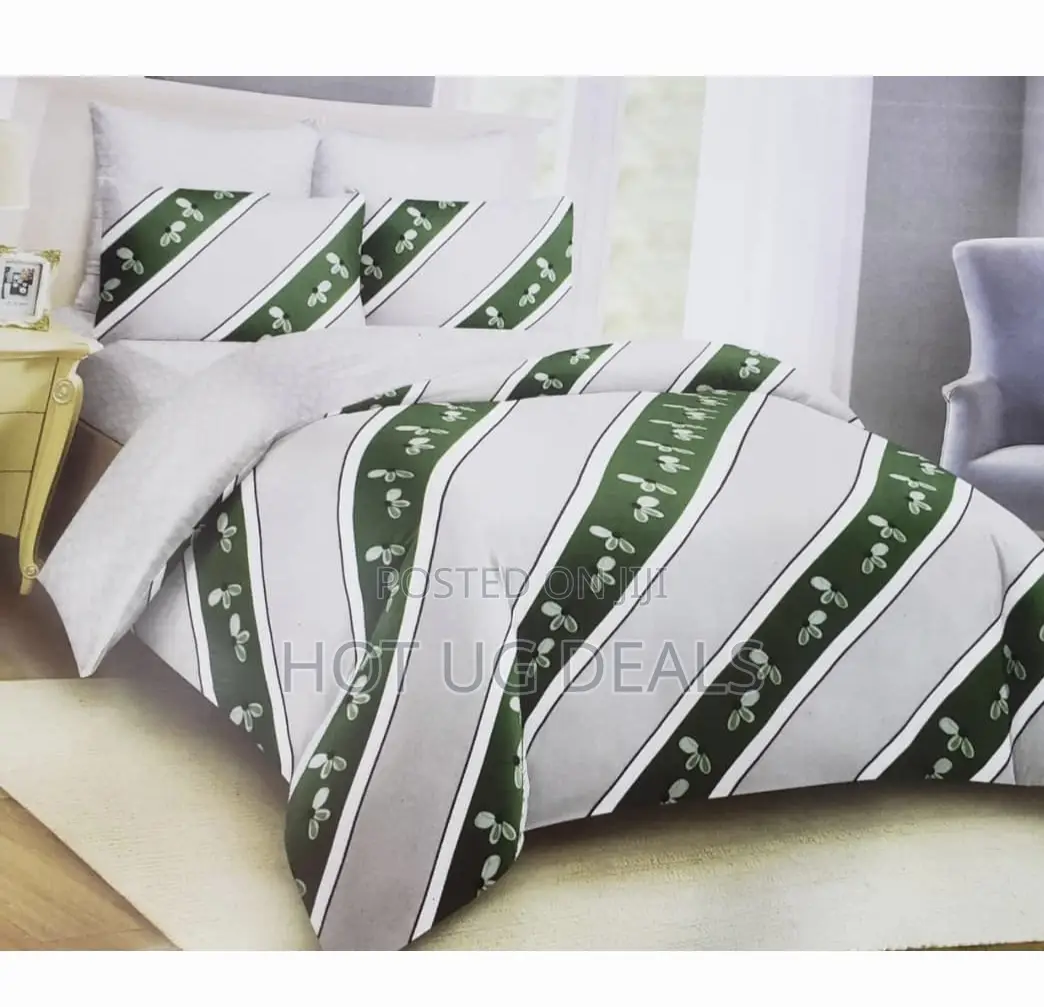 4 Pieces Duvets 5*6 ✓2 Pillowcases ✓1 Bedsheet With Duvet