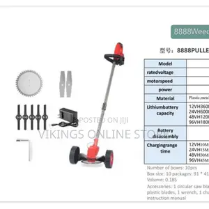 Grass Trimmer Support Wheel Electric Brush Cutter Lawn Mower