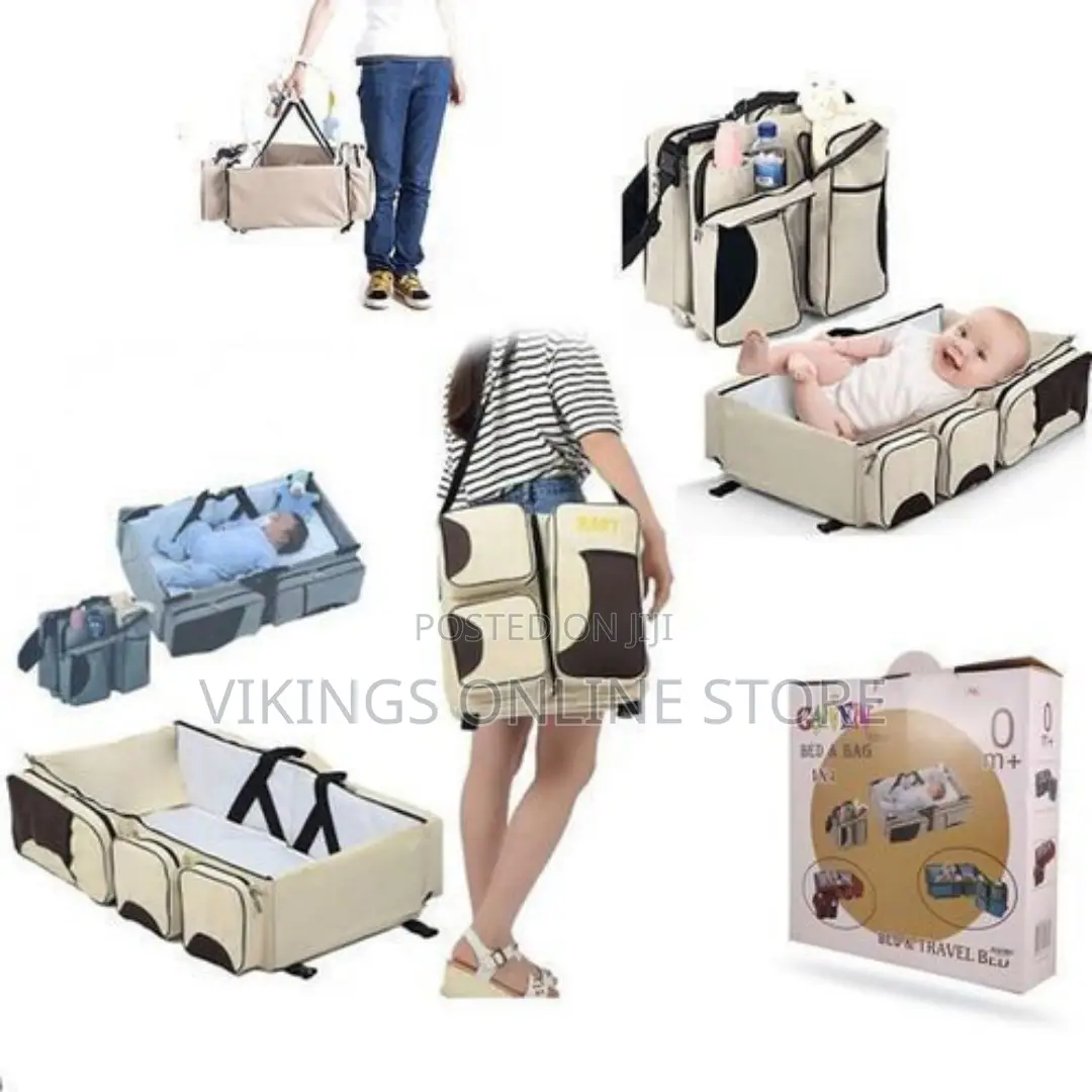 2 in 1 Bed and Bag - Cream
