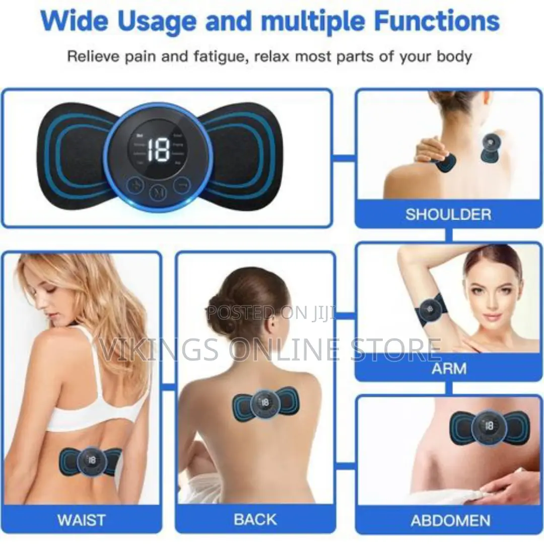 Body Massager,Wireless Portable Neck Massager With 8 Modes