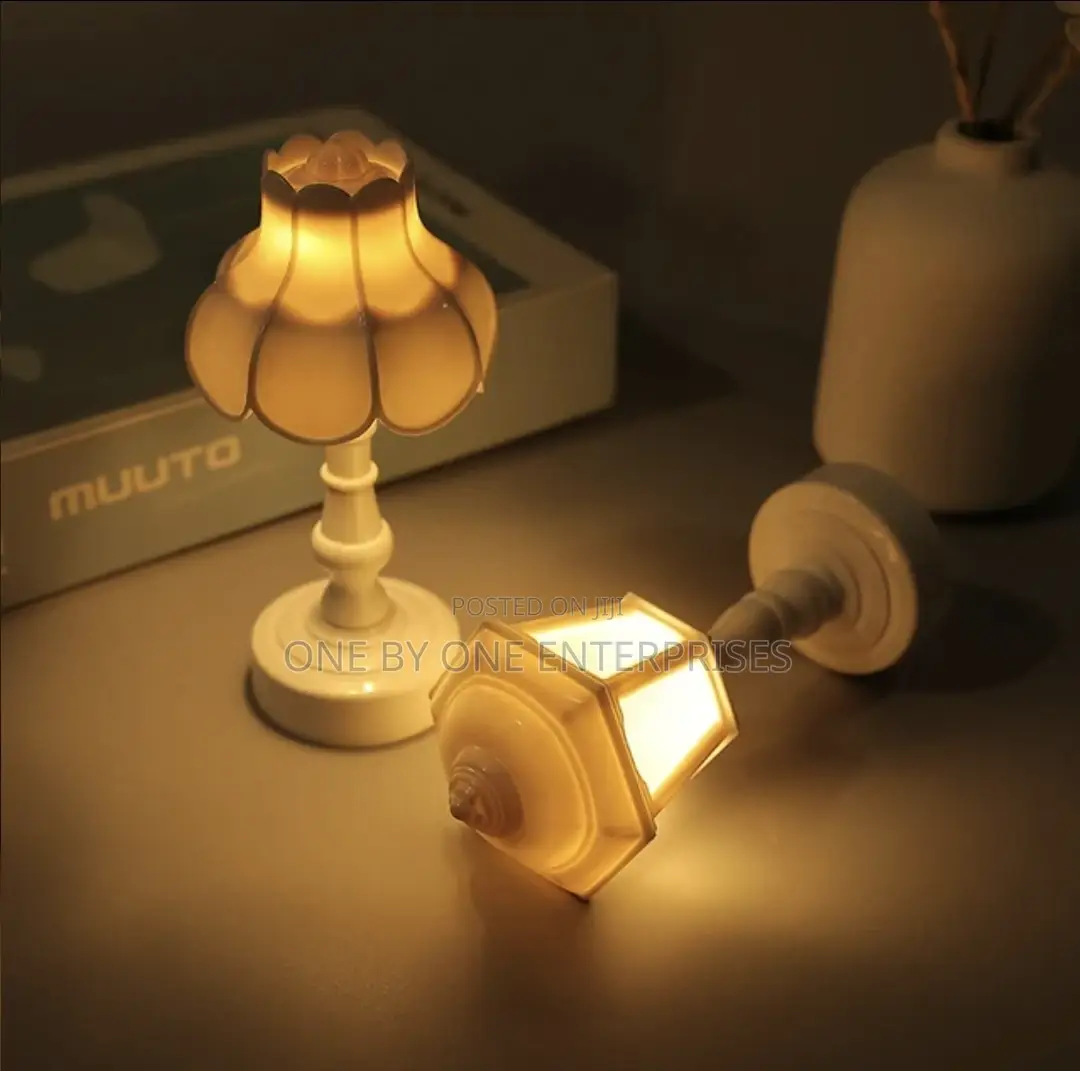 LED Night Light Transparent Candles Lamp for Decoration