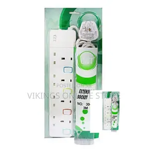 Gt 13A 4 Way Extension Socket - White