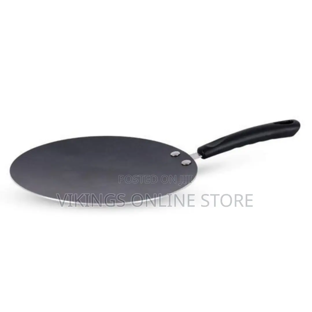 Pancake, Roti Bread, Egg,Chapati Frying Pan (25 Cm)-Black