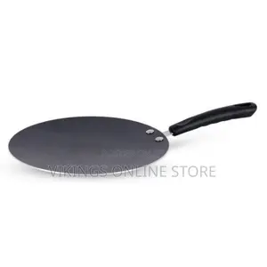 Pancake, Roti Bread, Egg,Chapati Frying Pan (25 Cm)-Black