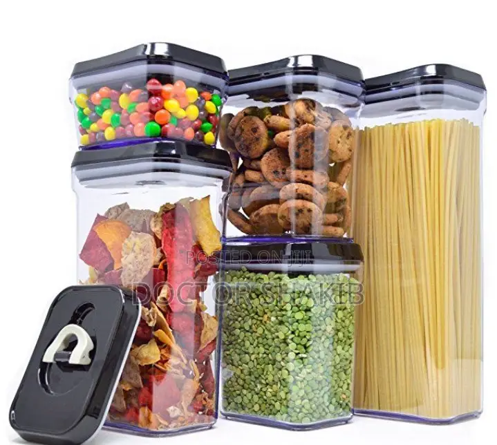 5pc Airtight Food Storage Containers/ Boxes