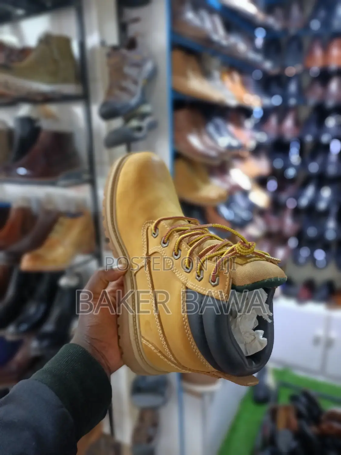 Yellow Jungle Boot