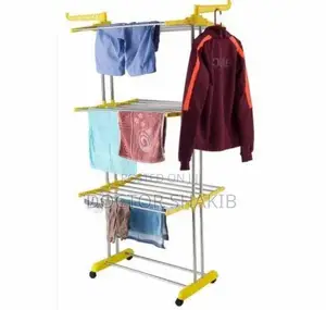 Multifunctional 3 Layer Foldable Cloth Drying Rack (Hot)