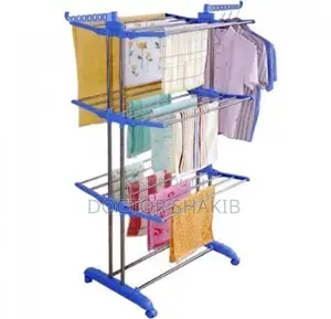Multifunctional 3 Layer Foldable Cloth Drying Rack (Hot)