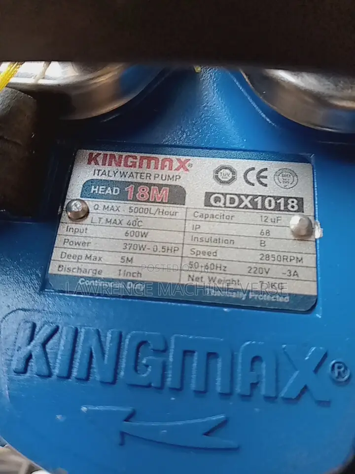 Submersible Water Pump 17m