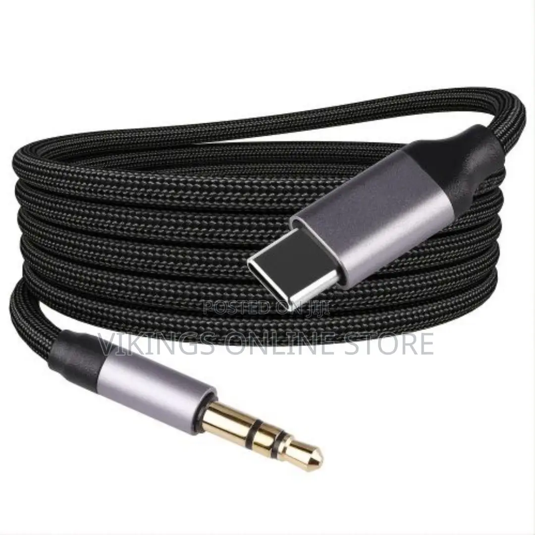 USB C to 3.5mm Aux Cable Type C Male Jack Audio Cable