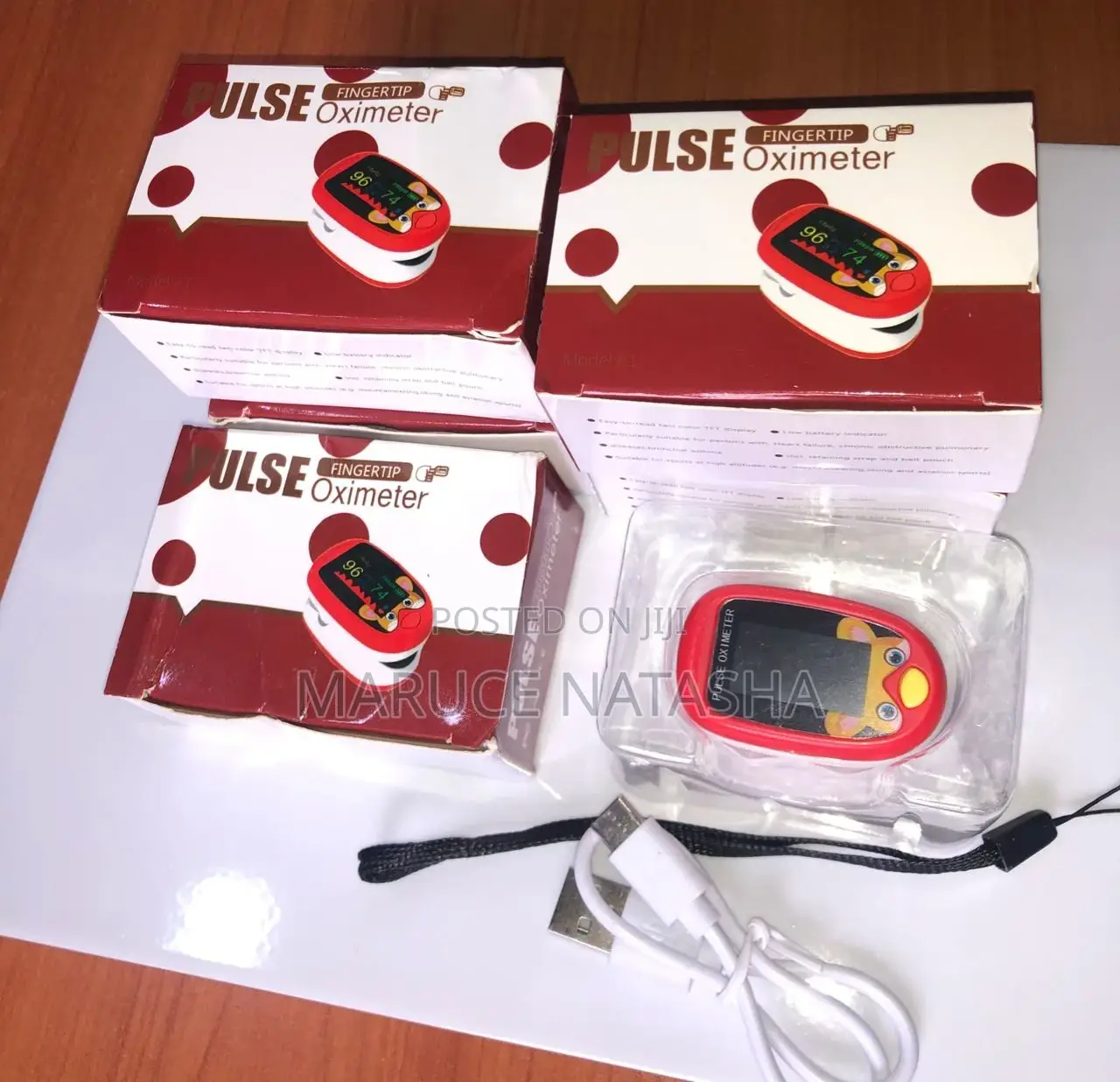 Rechargable Finger Tip Pedatric Pulse Oximeter