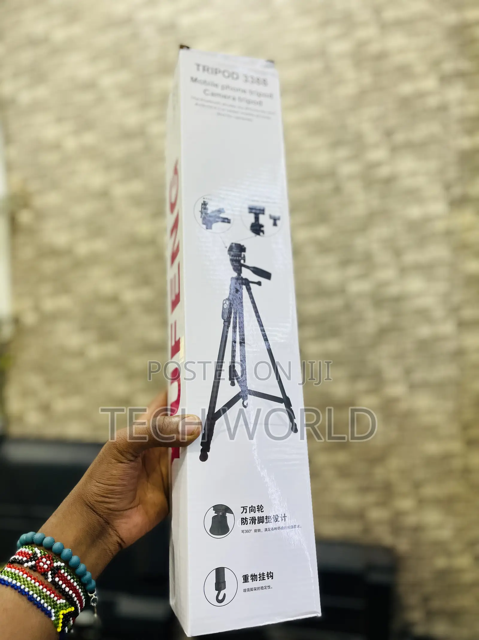 Tripod Stand. Mobile Phone. Camera