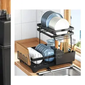 Stainless Steel Dish Rack Organizer