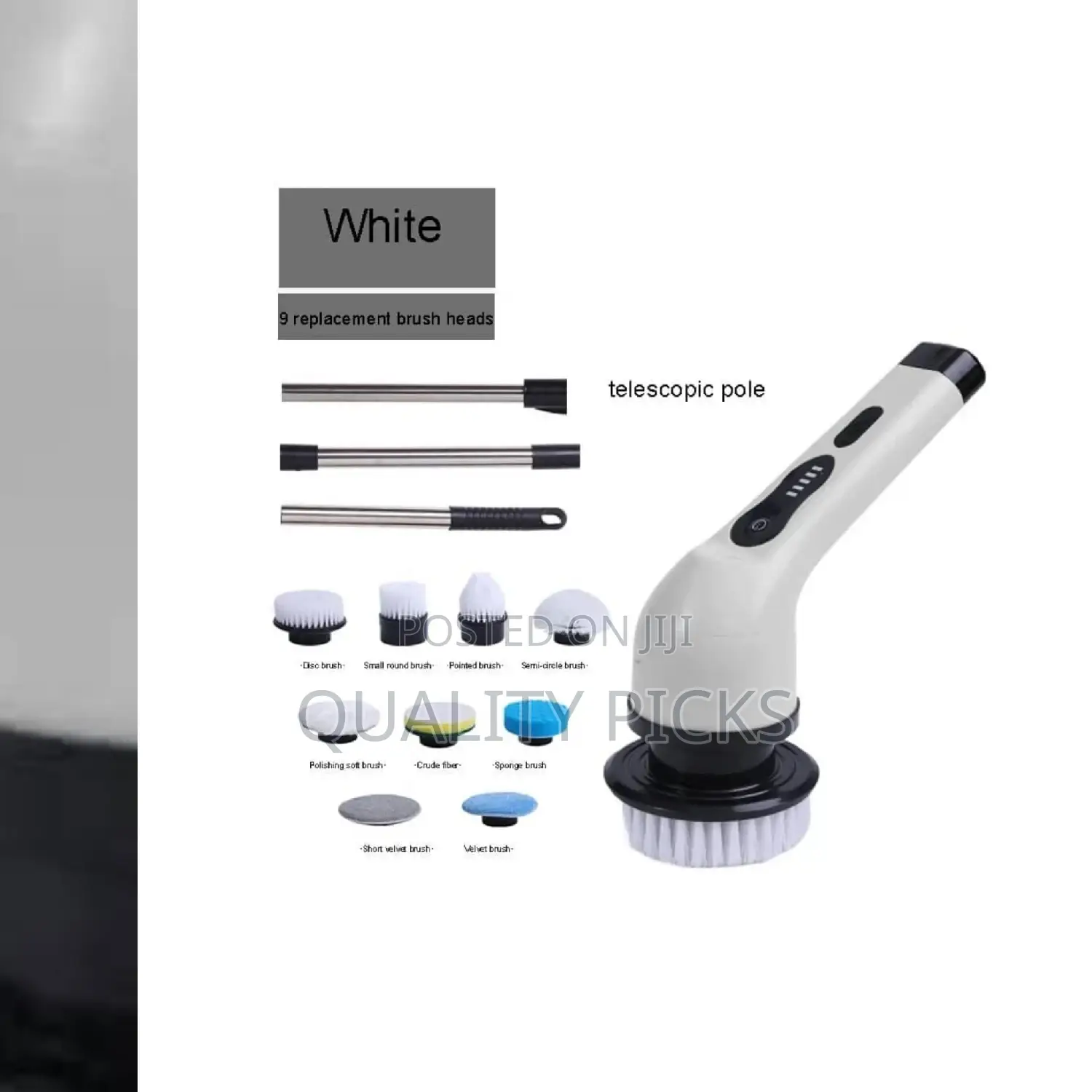 Electric 7 in 1 Spin Scrubber Brush