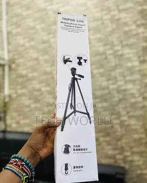 Tripod Camera Stand. (5). Phones. Bluetooth