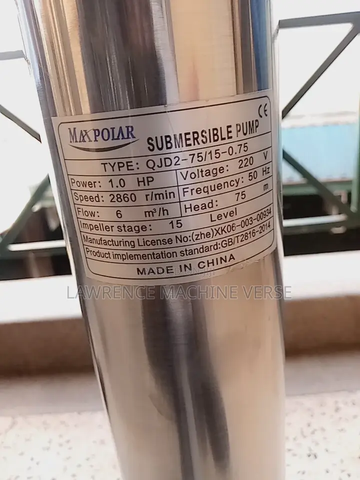 Submersible Water Pump 75m