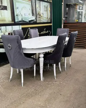 Round Dining Table of 6 Seaters Call Us On