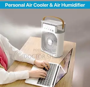 Personal Air Desk Top Cooler/ Humidifier With 7 Color Light