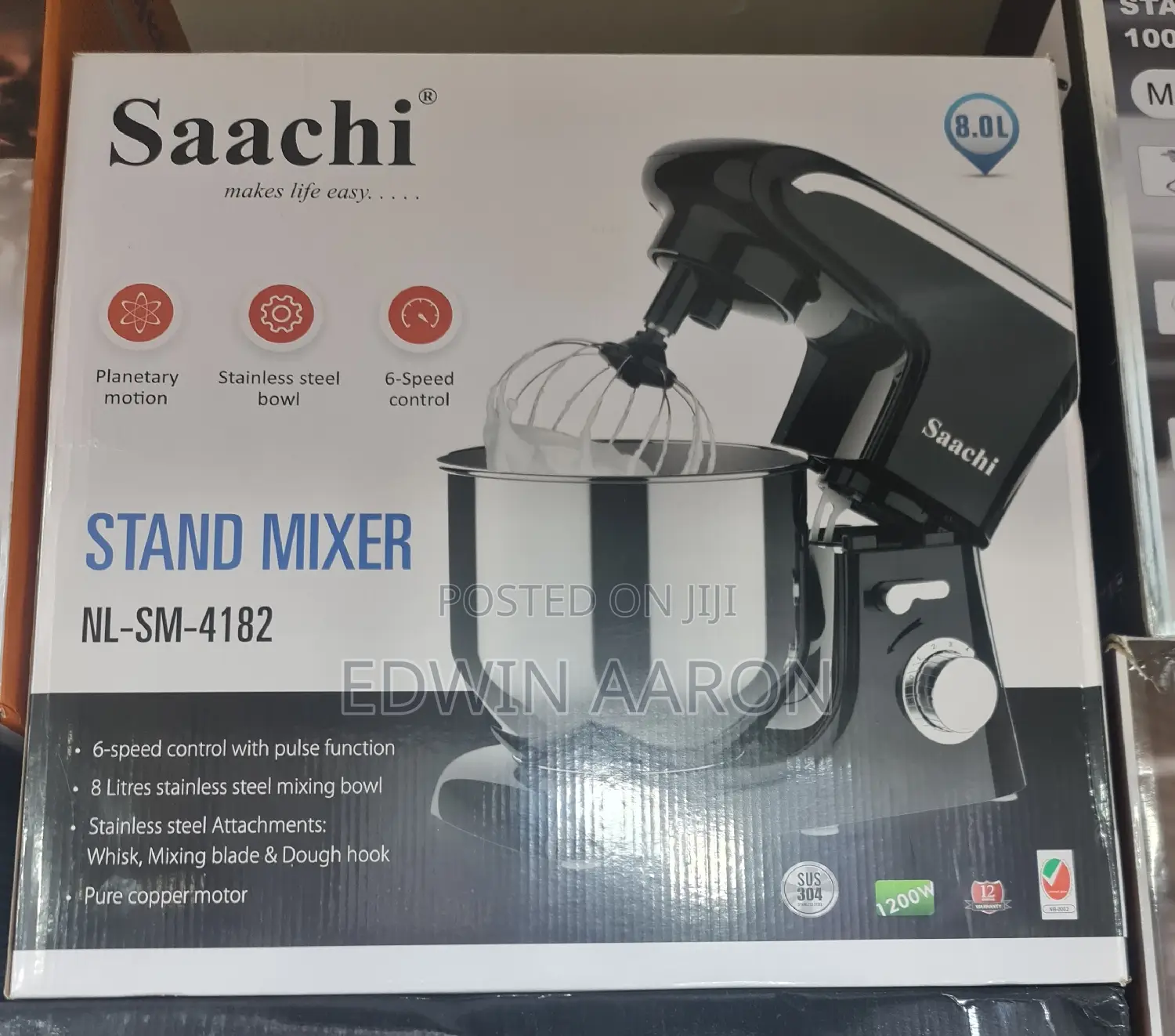 Saachi Stand Mixer 8L