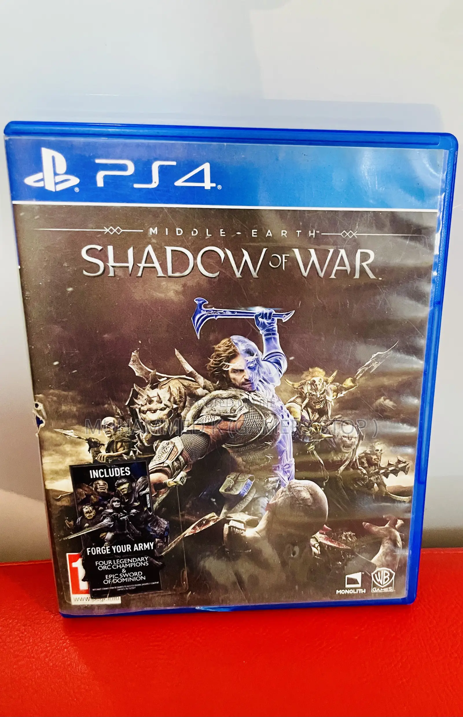 Shadow of War (Middle Earth) Ps4