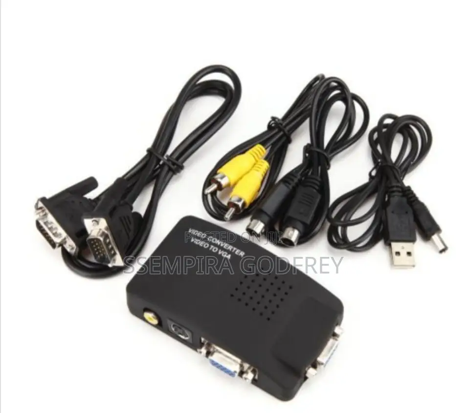 AV Video to VGA High Resolution Corvesion