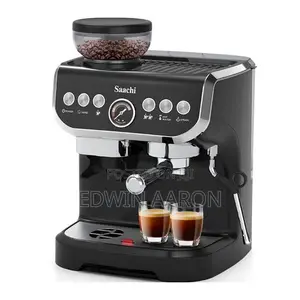 Saachi Commercial Coffee Maker With Grinder