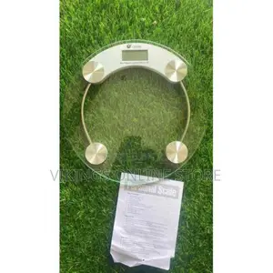 Personal Weighing Scale for Body Weight Monitoring, Silver