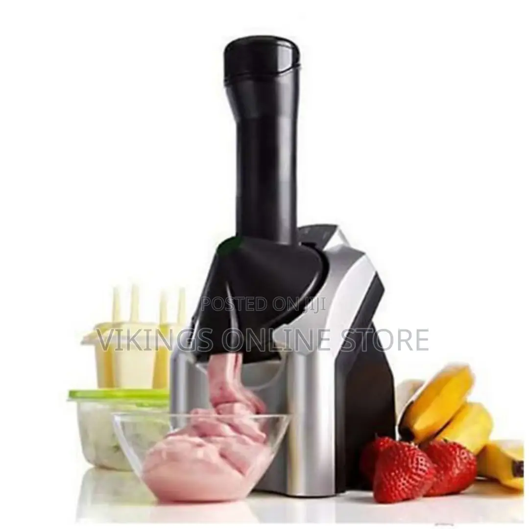 Home Ice Cream Maker,Dessert Maker, -Black