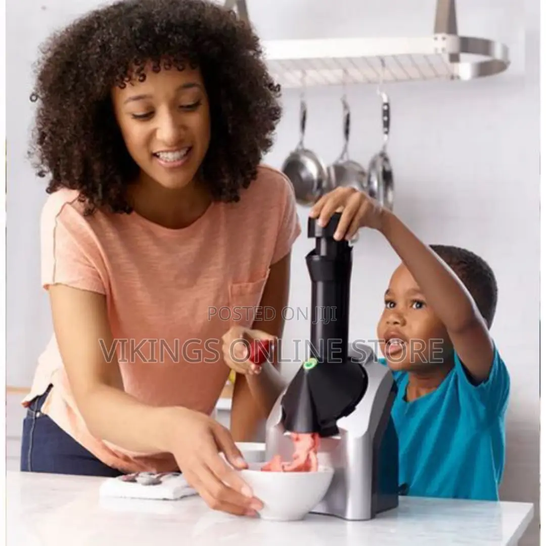 Home Ice Cream Maker,Dessert Maker, -Black